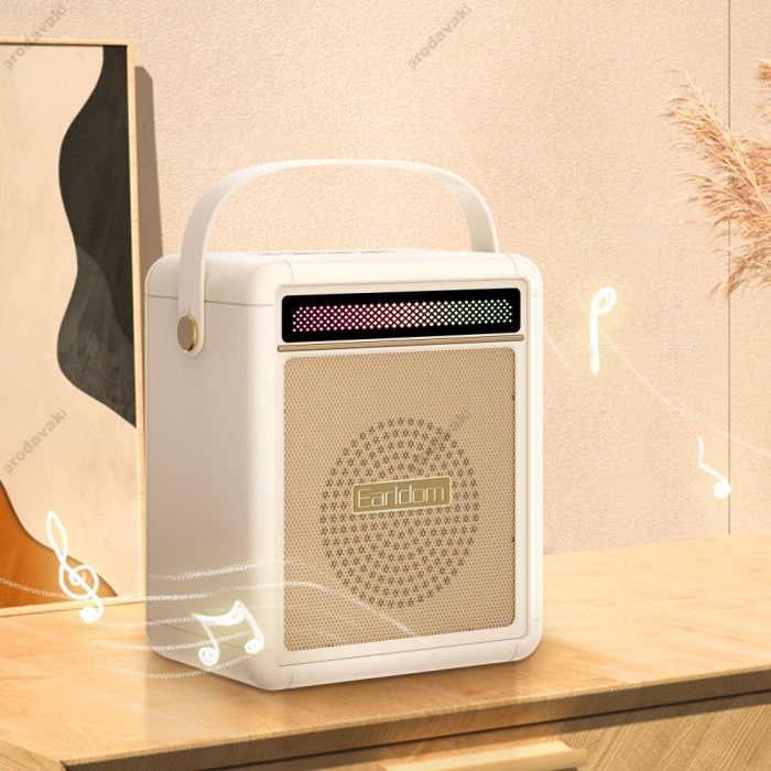 Портативна колонка Bluetooth Earldom ET-A49 White