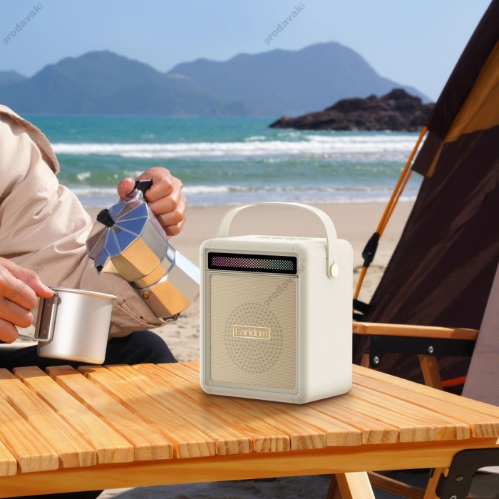 Портативна колонка Bluetooth Earldom ET-A49 White