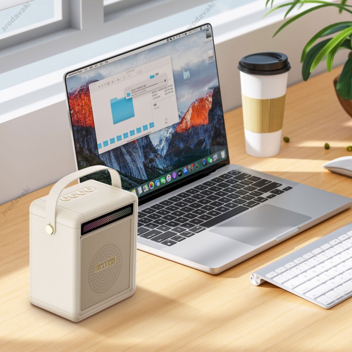 Портативна колонка Bluetooth Earldom ET-A49 White