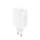 Мережевий зарядний пристрій ACEFAST A29 GaN charger 50W White