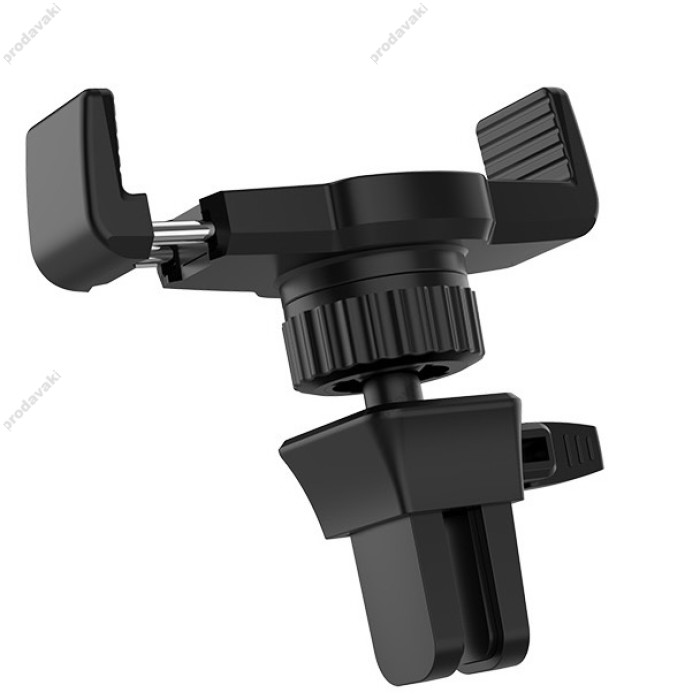 Автомобільний тримач Hoco CA38 Platinum sharp Black