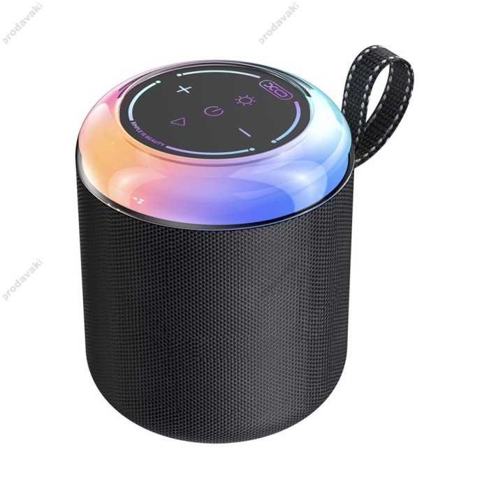 Портативна колонка Bluetooth XO F67 LED Dazzle Speaker 5W Black