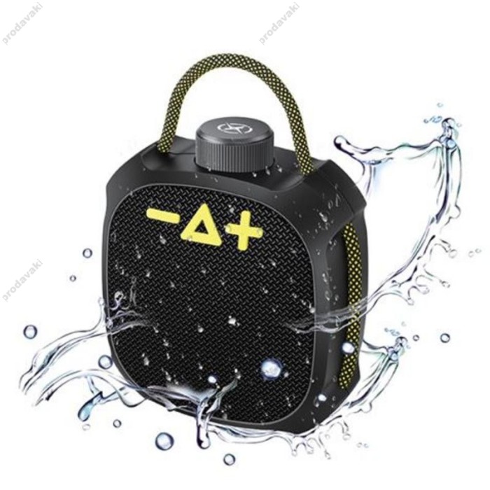 Портативна колонка Bluetooth XO F77 Portable Outdoor Waterproof RGB Wireless Speaker 5W Black