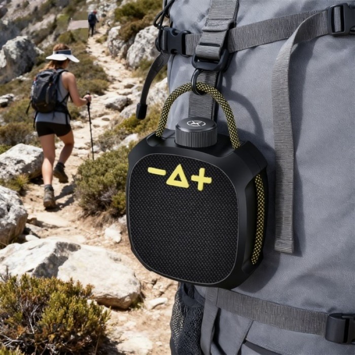 Портативна колонка Bluetooth XO F77 Portable Outdoor Waterproof RGB Wireless Speaker 5W Black