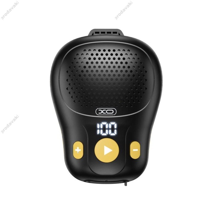 Портативна колонка Bluetooth XO F78 Clip-On Wearable Waterproof Wireless Speaker 3W Black
