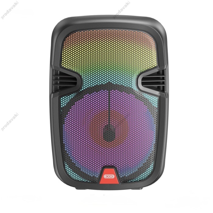 Портативна колонка Bluetooth XO F51 Colored Jade Outdoor RGB Bluetooth Speaker 10W Black