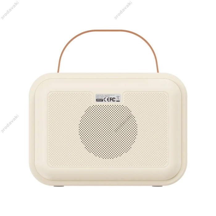 Портативна колонка Bluetooth XO F54 Glossy Cool Light K-Song Audio 20W Beige