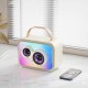 Портативна колонка Bluetooth XO F54 Glossy Cool Light K-Song Audio 20W Beige