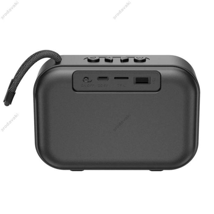 Портативна колонка Bluetooth XO F66 Illuminated Small Portable Speaker 5W Black
