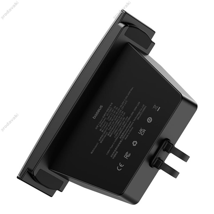 Автомобільна док-станція Baseus T-Space Series HUB for Tesla Cars (With 45W type-C cable) Black B00051300111-00