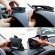 Автомобільний тримач Baseus Mouth Car Mount Black SUDZ-01