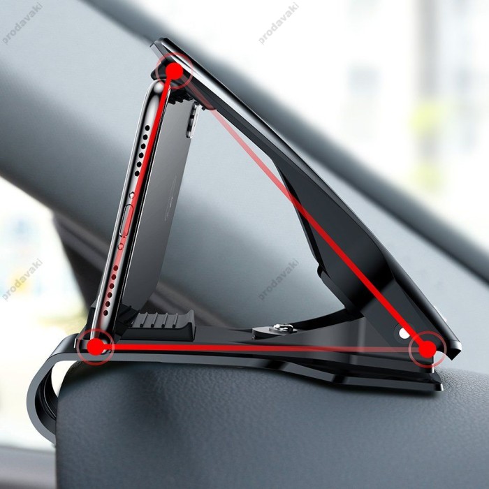Автомобільний тримач Baseus Mouth Car Mount Black SUDZ-01