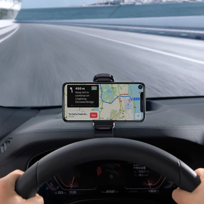 Автомобільний тримач Baseus  Big Mouth Pro Car Mount (Applicable to centre console) Black SUDZ-A01