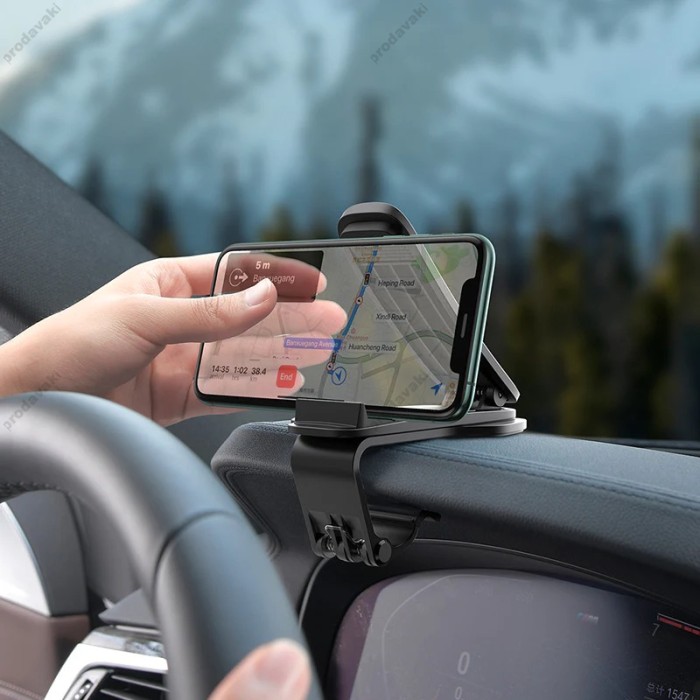Автомобільний тримач Baseus  Big Mouth Pro Car Mount (Applicable to centre console) Black SUDZ-A01