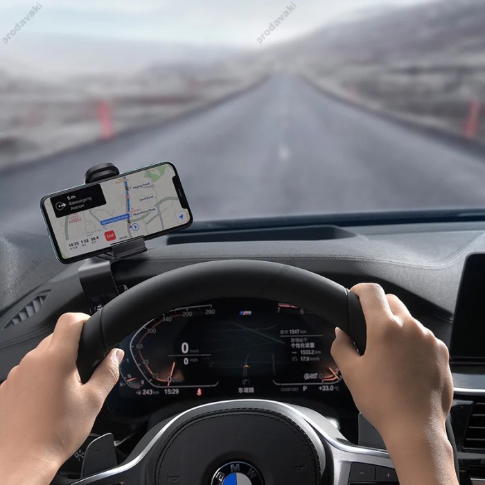 Автомобільний тримач Baseus  Big Mouth Pro Car Mount (Applicable to centre console) Black SUDZ-A01
