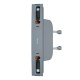 Автомобільна док-станція WiWU Wi-DS001 Tesla Model 3 Y Type-C Lightning USB-A 60W Grey