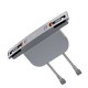 Автомобільна док-станція WiWU Wi-DS001 Tesla Model 3 Y Type-C Lightning USB-A 60W Grey