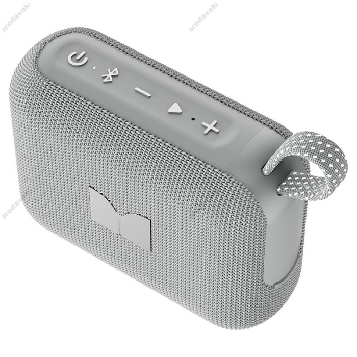 Портативна колонка Bluetooth MONSTER D135 Cube 1 (MS62113) IPX7 BT5.4 6/12W Grey
