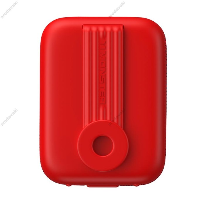 Портативна колонка Bluetooth MONSTER D159 Atomic Atom (MS62130) IPX5 BT5.4 3/6W Red