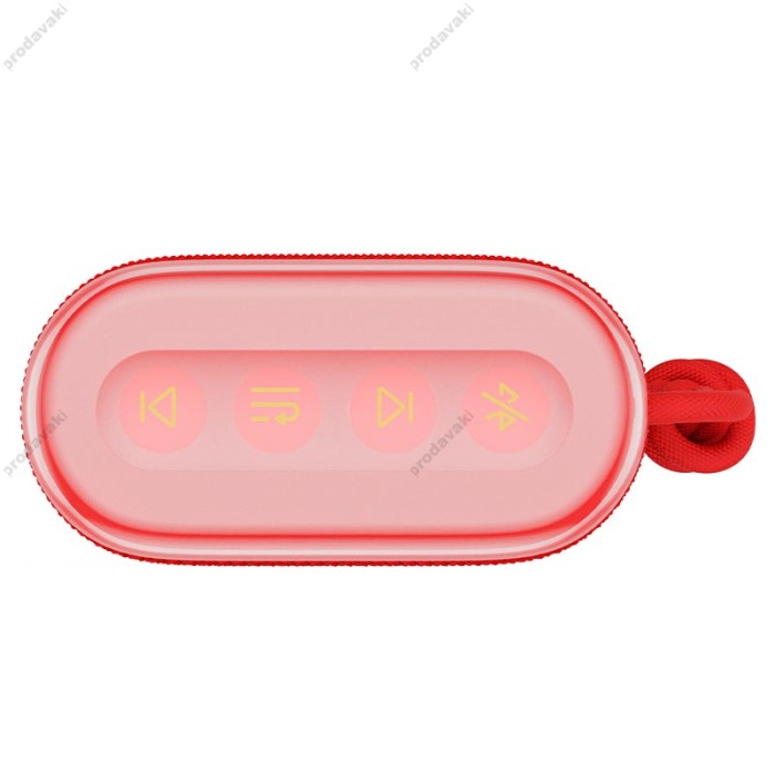Портативна колонка Bluetooth MONSTER D139 Blaster Pebble (MS62131) IPX5 BT5.4 6/12W Red