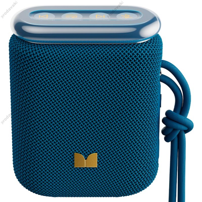 Портативна колонка Bluetooth MONSTER D139 Blaster Pebble (MS62131) IPX5 BT5.4 6/12W Blue