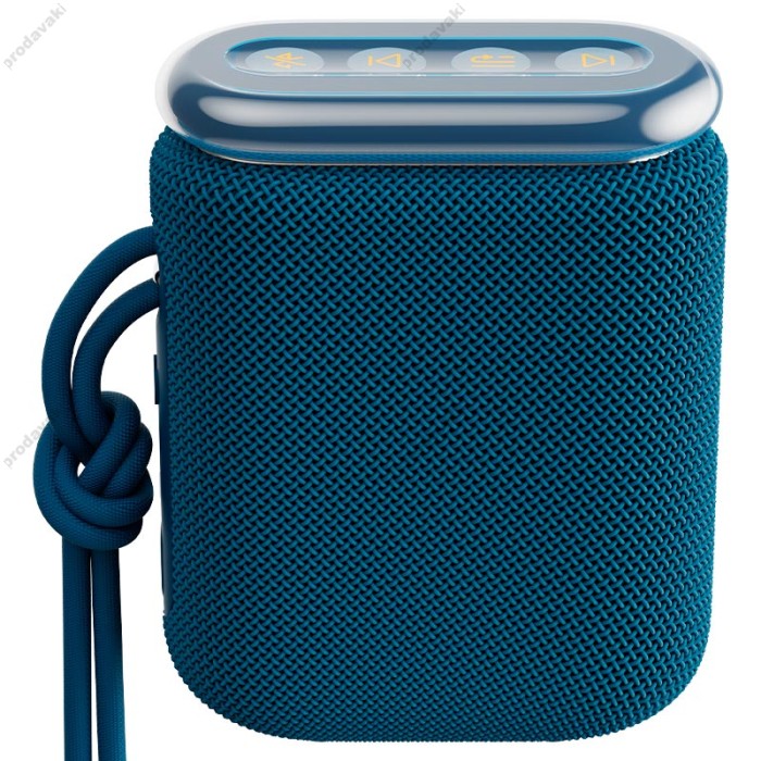 Портативна колонка Bluetooth MONSTER D139 Blaster Pebble (MS62131) IPX5 BT5.4 6/12W Blue