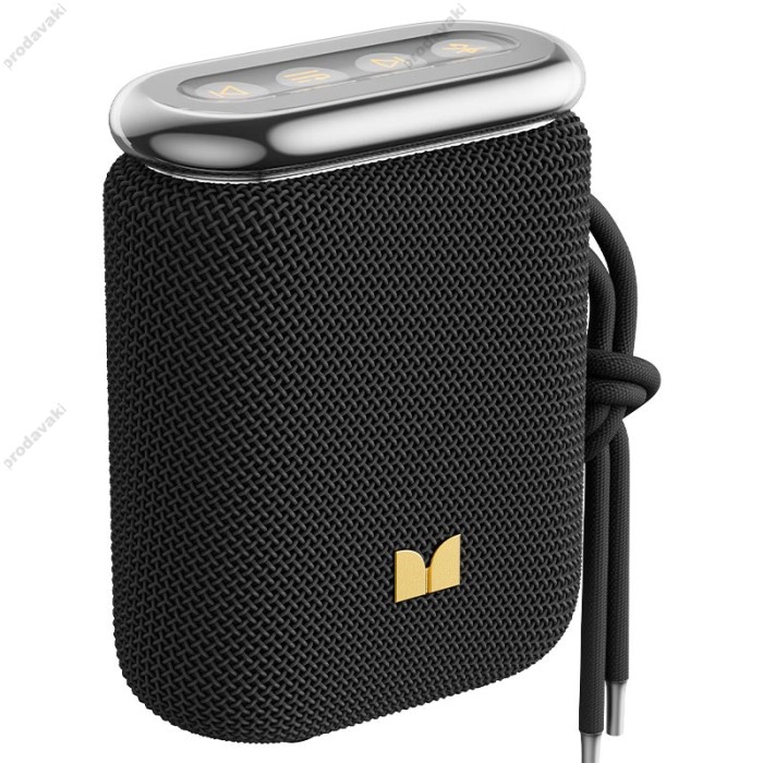 Портативна колонка Bluetooth MONSTER D139 Blaster Pebble (MS62131) IPX5 BT5.4 6/12W Black