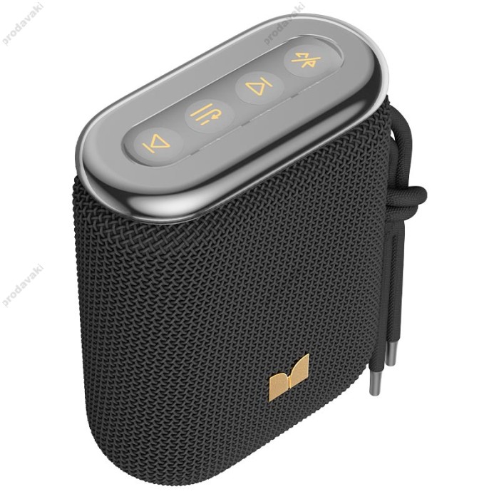 Портативна колонка Bluetooth MONSTER D139 Blaster Pebble (MS62131) IPX5 BT5.4 6/12W Black