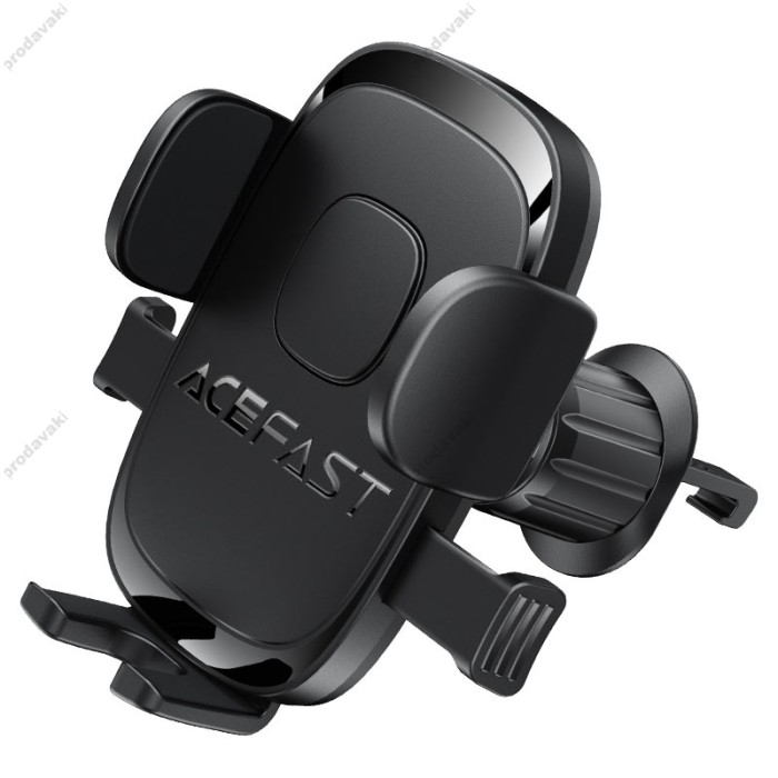 Автомобільний тримач ACEFAST D56 one key lock car holder for air vent Black