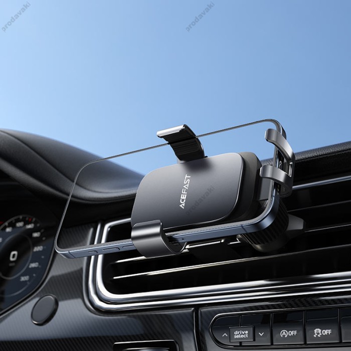 Автомобільний тримач ACEFAST D59 gravity car holder for air vent Metal Grey