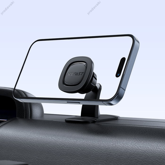 Автомобільний тримач ACEFAST D65 magnetic folding wireless charging car holder 15W Black