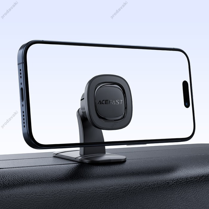 Автомобільний тримач ACEFAST D65 magnetic folding wireless charging car holder 15W Black