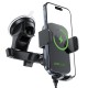 Автомобільний тримач ACEFAST D53 wireless charging car holder with electric clamp 15W Black