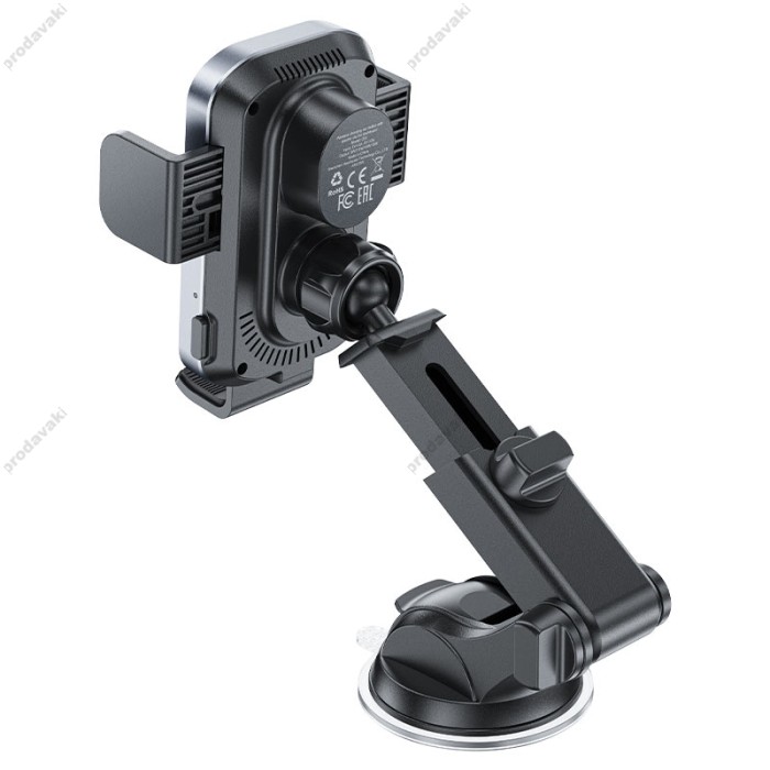 Автомобільний тримач ACEFAST D53 wireless charging car holder with electric clamp 15W Black