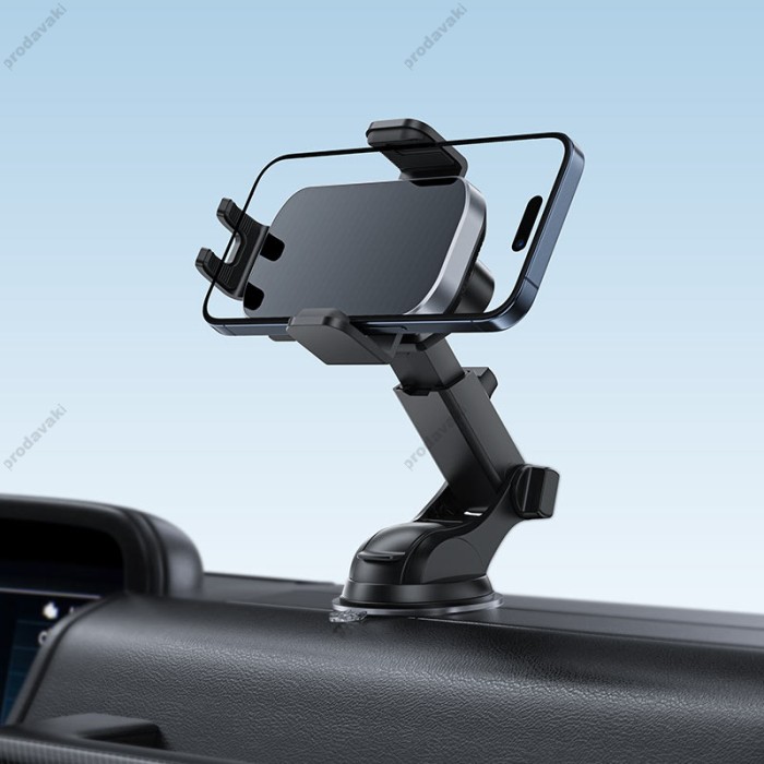 Автомобільний тримач ACEFAST D53 wireless charging car holder with electric clamp 15W Black