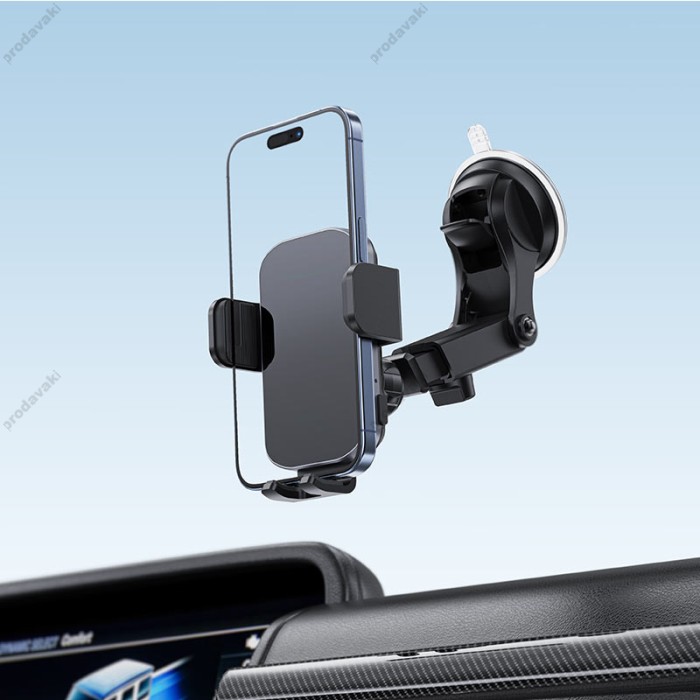 Автомобільний тримач ACEFAST D53 wireless charging car holder with electric clamp 15W Black
