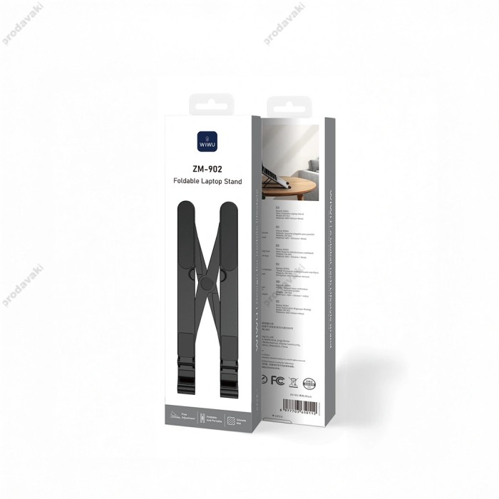 Підставка для ноутбука та MacBook WIWU ZM-902 Foldable Laptop Stand 19" Black