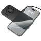 Беспровідний зарядний пристрій HOCO CW65 North 3-in-1 Wireless Fast Charger 15W Black