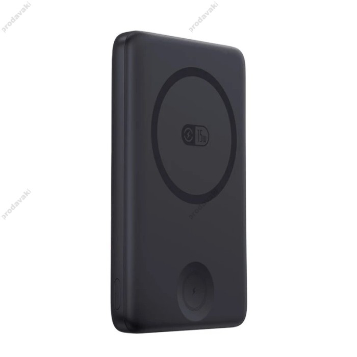 Повербанк портативний акумулятор Power bank Baseus nerFill FT11 Magnetic for iWatch+Phone 10 000 mAh 27W Black P1008210G123-00