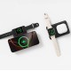 Повербанк портативний акумулятор Power bank Baseus nerFill FT11 Magnetic for iWatch+Phone 10 000 mAh 27W Black P1008210G123-00