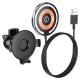 Автомобільний тримач із бездротовою зарядкою Hoco CW42 Discovery Edition multipurpose magnetic Black