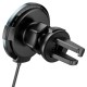 Автомобільний тримач із бездротовою зарядкою Hoco CW42 Discovery Edition multipurpose magnetic Black