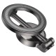 Автомобільний тримач Hoco H51 Advantage metal ring magnetic Car holder (center console) Metal-Grey