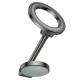 Автомобільний тримач Hoco H51 Advantage metal ring magnetic Car holder (center console) Metal-Grey