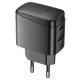 Мережевий зарядний пристрій HOCO CS61A Bright charger 30W Black