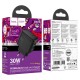 Мережевий зарядний пристрій HOCO CS61A Bright charger 30W Black
