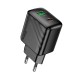 Мережевий зарядний пристрій HOCO CS25A Rico charger 20W Black