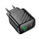 Мережевий зарядний пристрій HOCO CS25A Rico charger 20W Black