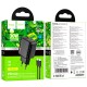 Мережевий зарядний пристрій HOCO CS23A Sunlight dual-port charger Lightning cable 30W Black