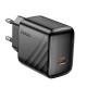 Мережевий зарядний пристрій HOCO CS24A Puerto single-port charger 25W Black